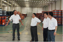 柳工集團(tuán)曾光安總裁深入高潤(rùn)公司調(diào)研